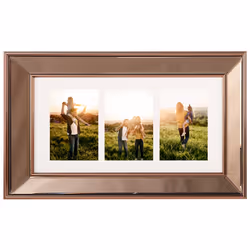 Frame for 3 Photos DABOLA Copper