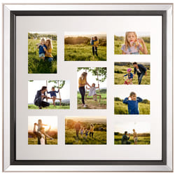 Frame for 10 Photos DALABA Silver
