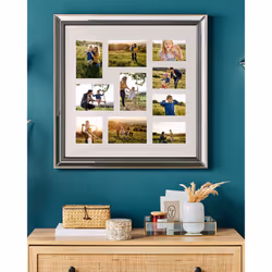 Frame for 10 Photos DALABA Silver