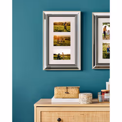 Frame for 3 Photos DALABA Silver