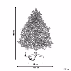Snowy Christmas Tree 120 cm White MASALA