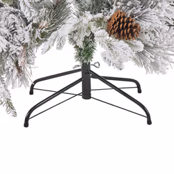 Snowy Christmas Tree 180 cm White MASALA