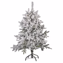 Snowy Christmas Tree 120 cm White TOMICHI