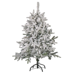 Snowy Christmas Tree 120 cm White TOMICHI