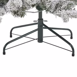 Snowy Christmas Tree Pre-Lit 210 cm White TATLOW
