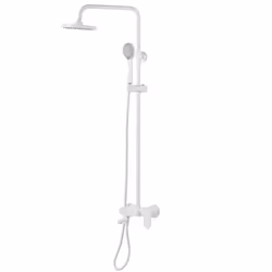 Mixer Shower Set with Rainshower GURARA White