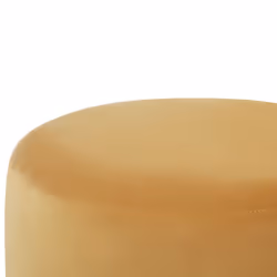 Velvet Pouffe Yellow SOPHIA