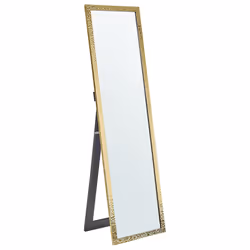 Standing Mirror BRECEY 140 cm Gold