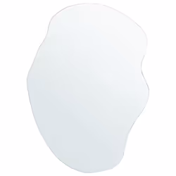 Wall Mirror FALAISE 50 cm 70 cm Silver