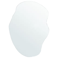 Wall Mirror FALAISE 50 cm 70 cm Silver