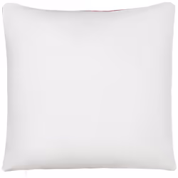 Set of 2 Cotton Cushions Reindeer Pattern 45 x 45 cm Red ROBBIE