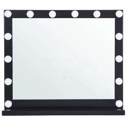 Dressing Table Mirror LED BEAUVOIR Black
