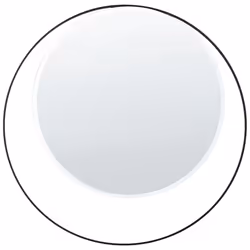 Wall Mirror AGDE 50 cm 50 cm Metal Black