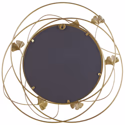 Wall Mirror ANGLET 47 cm 45 cm Metal Gold