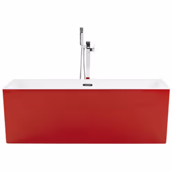 Freestanding Bathtub RIOS 1700 x 800 mm Red