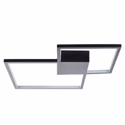 LED Ceiling Lamp OKSU Metal Black