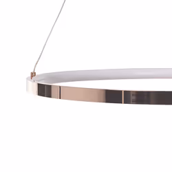 Metal LED Pendant Lamp Ã¸ 50 cm Rose Gold JORDAN - Additional view 4