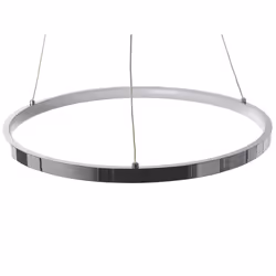 Metal LED Pendant Lamp Ã¸ 40 cm Silver JORDAN