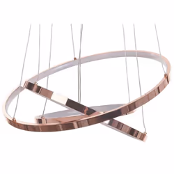 Metal LED Pendant Lamp Rose Gold ATREK