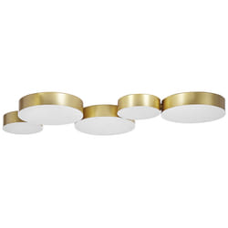 LED Ceiling Lamp LUGA Metal Gold