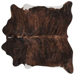 Cowhide Rug 2-3 mÂ² Dark Brown NASQU