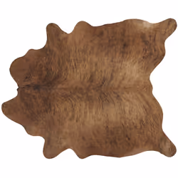Cowhide Rug 2-3 mÂ² Light Brown NASQU