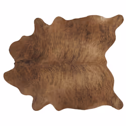 Cowhide Rug 3-4 mÂ² Light Brown NASQU