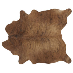 Cowhide Rug 3-4 mÂ² Light Brown NASQU