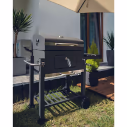 Beliani PAVLOF Grill Fireplace Charcoal (fuel) Black - Additional view 8