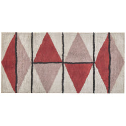 Cotton Area Rug 80 x 150 cm Multicolour PURNIA