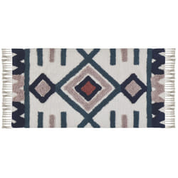 Rectangular Cotton Area Rug 80 x 150 cm Multicolour KOZLU