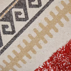Set of 2 Cotton Cushions Geometric Pattern 30 x 50 cm Multicolour BETULA