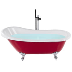 Freestanding Bathtub CAYMAN 1700 x 760 mm Red