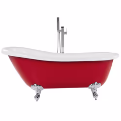 Freestanding Bathtub CAYMAN 1700 x 760 mm Red