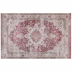 Area Rug 140 x 200 cm Red and Beige ARHAVI