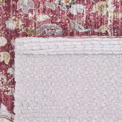 Area Rug 140 x 200 cm Red and Beige ARHAVI