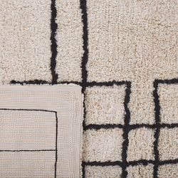 Cotton Area Rug 80 x 150 cm Beige TURHAL