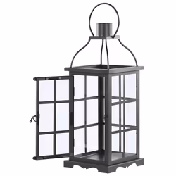 Lantern CLARA Metal 52 cm Black