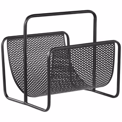 Magazine Rack BELA Metal Black