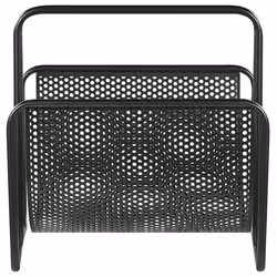 Magazine Rack BELA Metal Black