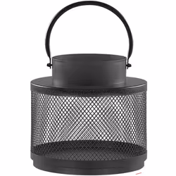 Lantern YAMDENA Metal 19 cm Black