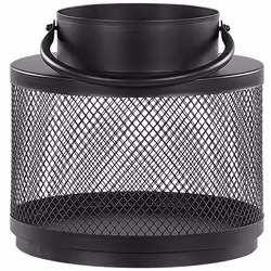 Lantern YAMDENA Metal 19 cm Black