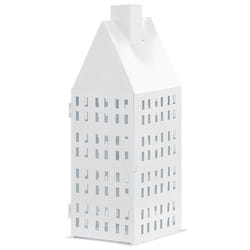 Lantern DOLOK Metal 40 cm White