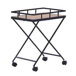 Kitchen Trolley LEOTI Metal Black
