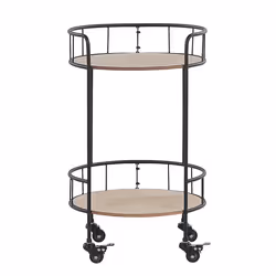 Kitchen Trolley HIKO Metal Black