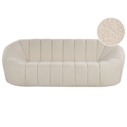 Sofa LOMMA Boucle White 3 Seater