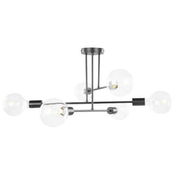 Ceiling Lamp KIDANE Metal Black