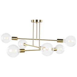 Ceiling Lamp KIDANE Metal Brass
