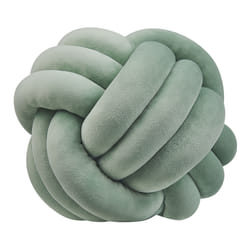 Throw Cushion MALNI Velvet 30 x 30 cm Mint Green Solid