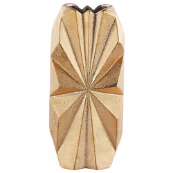 Decorative Vase AELIA Stoneware 37 cm Gold